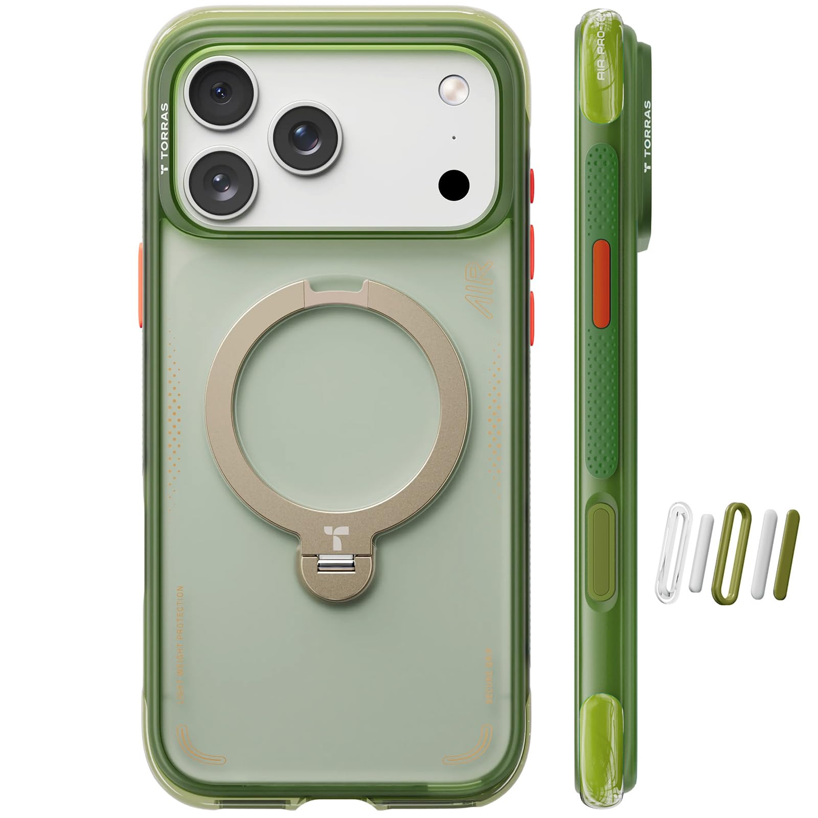 新品 iPhone17pro max ケース Ostand Q3 Air 暁 Amazon.com: TORRAS Ostand Q3 Air for iPhone 17 Pro Max Case with
